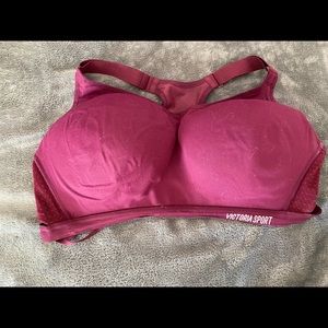 Pink spots bra